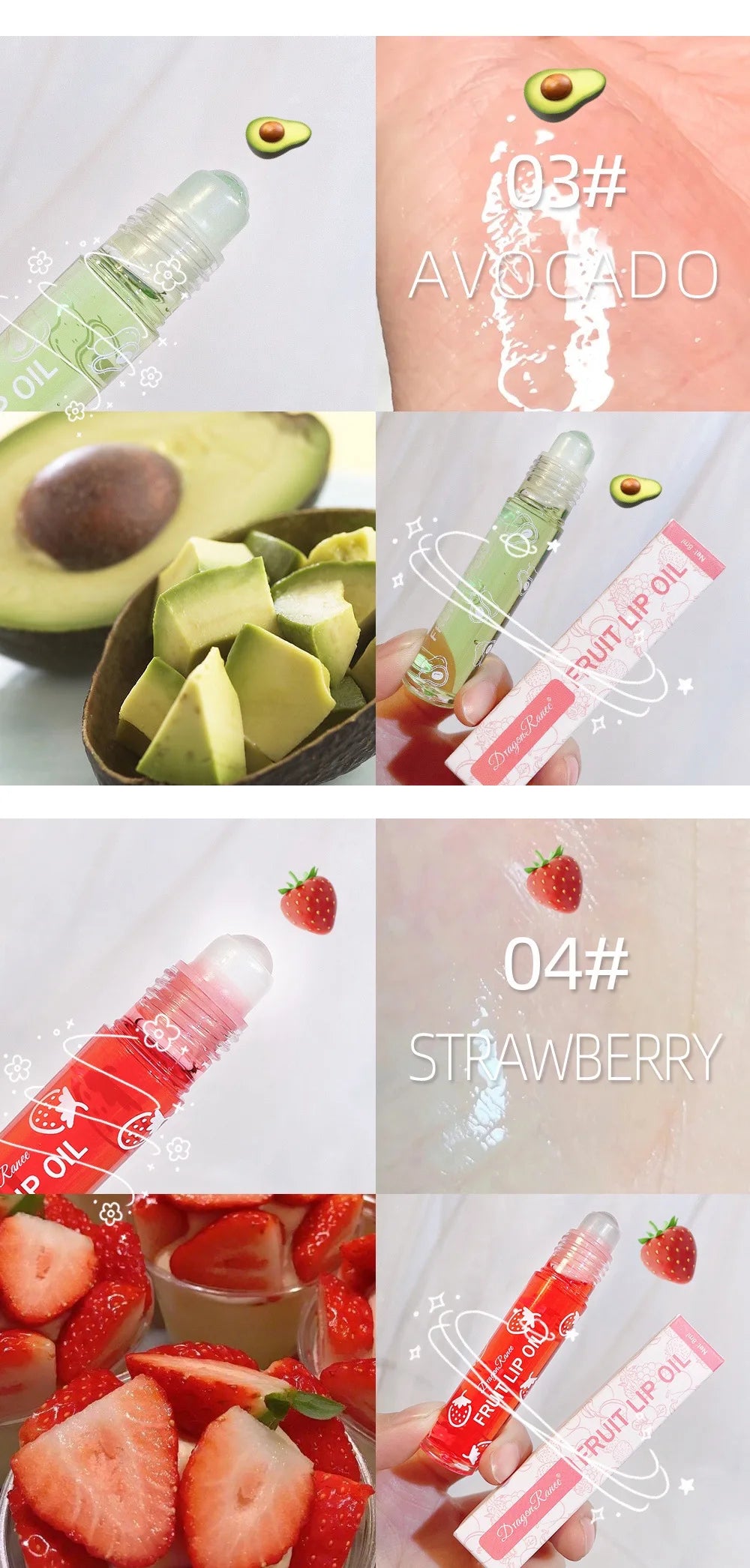 Moisturizing Fruit Lip Oil