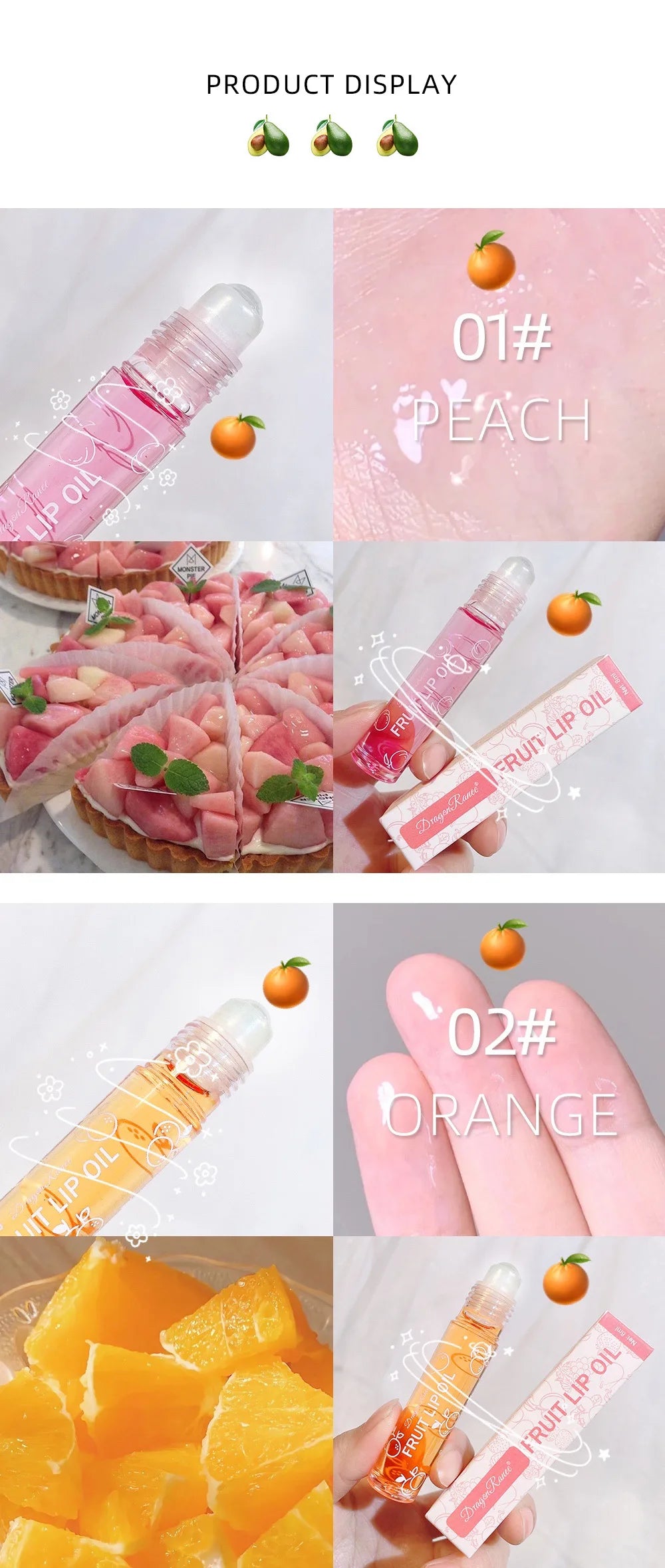 Moisturizing Fruit Lip Oil